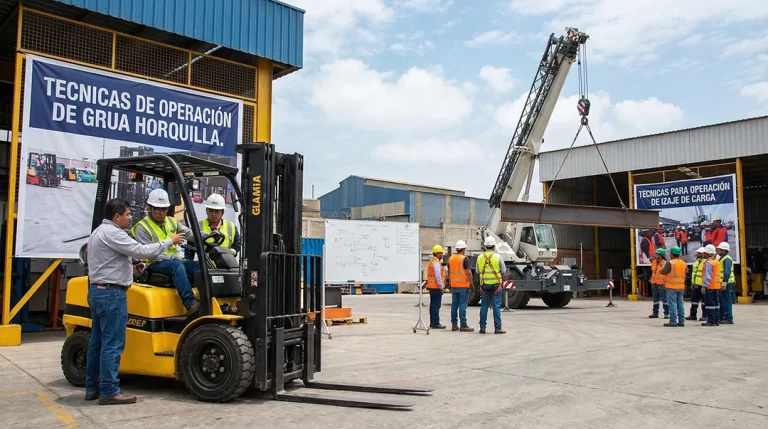Técnicas de Operación de Grúa Horquilla